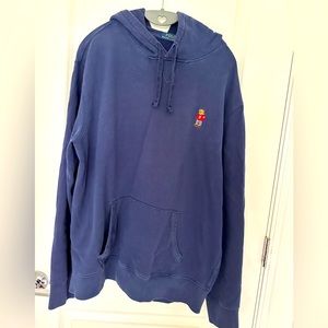 Polo Ralph Lauren Men's Blue and Navy Hoodie
